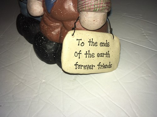 Henton Two Lady Hobos “To the Ends of the Earth Forever Friends” Home Décor - Picture 5 of 9