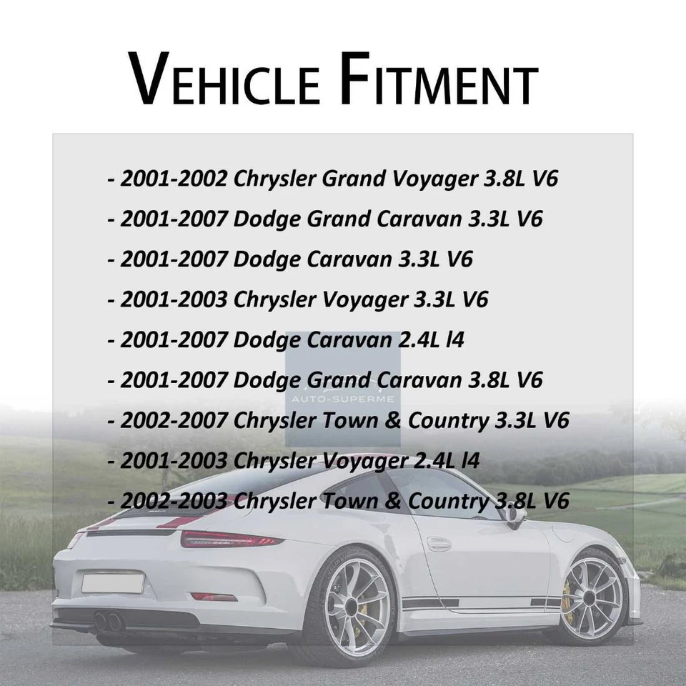 Braço de controle completo inferior dianteiro Chrysler Grand Voyager 3.8L 2001 2002 2 peças - Imagem 2 de 4