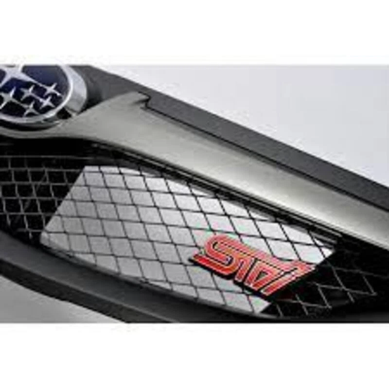 PLACA DE IDENTIFICACIÓN DE REJILLA DELANTERA SUBARU GENUINA OEM IMPREZA STI WRX 11-14  Foto 2 de 3