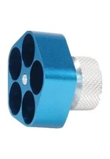 Pachmayr 02650 Competition Revolver Speedloader -5 Shot, Blue Silver