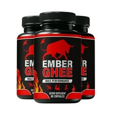3-Pack Ember Ghee Pills, EmberGhee Advanced Male Health Capsules - 180 Capsules