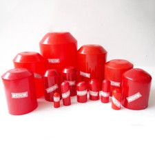 Red 2:1 Ratio Heat Shrink End Caps Adhesive G...