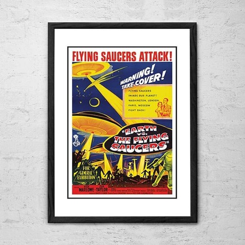 VINTAGE SCI FI Movie Posters | 40 to choose from | Available Framed or Unframed! - Picture 16 of 49