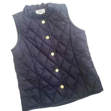 Crown & Ivy 4T navy vest