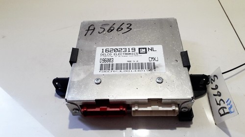 Opel Vectra 1998 ECU Engine Computer (Engine Control Unit) 1620231 #893928-06