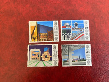 GB 1987 MNH ARCHITECT WILLIS FABER POMPIDOU CENTER STAATSGALERIE BANCA D'INVESTIMENTO