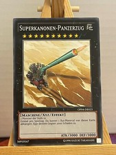 Superkanonen-Panzerzug OP04-DE023 Common Deutsch EX YUGIOH