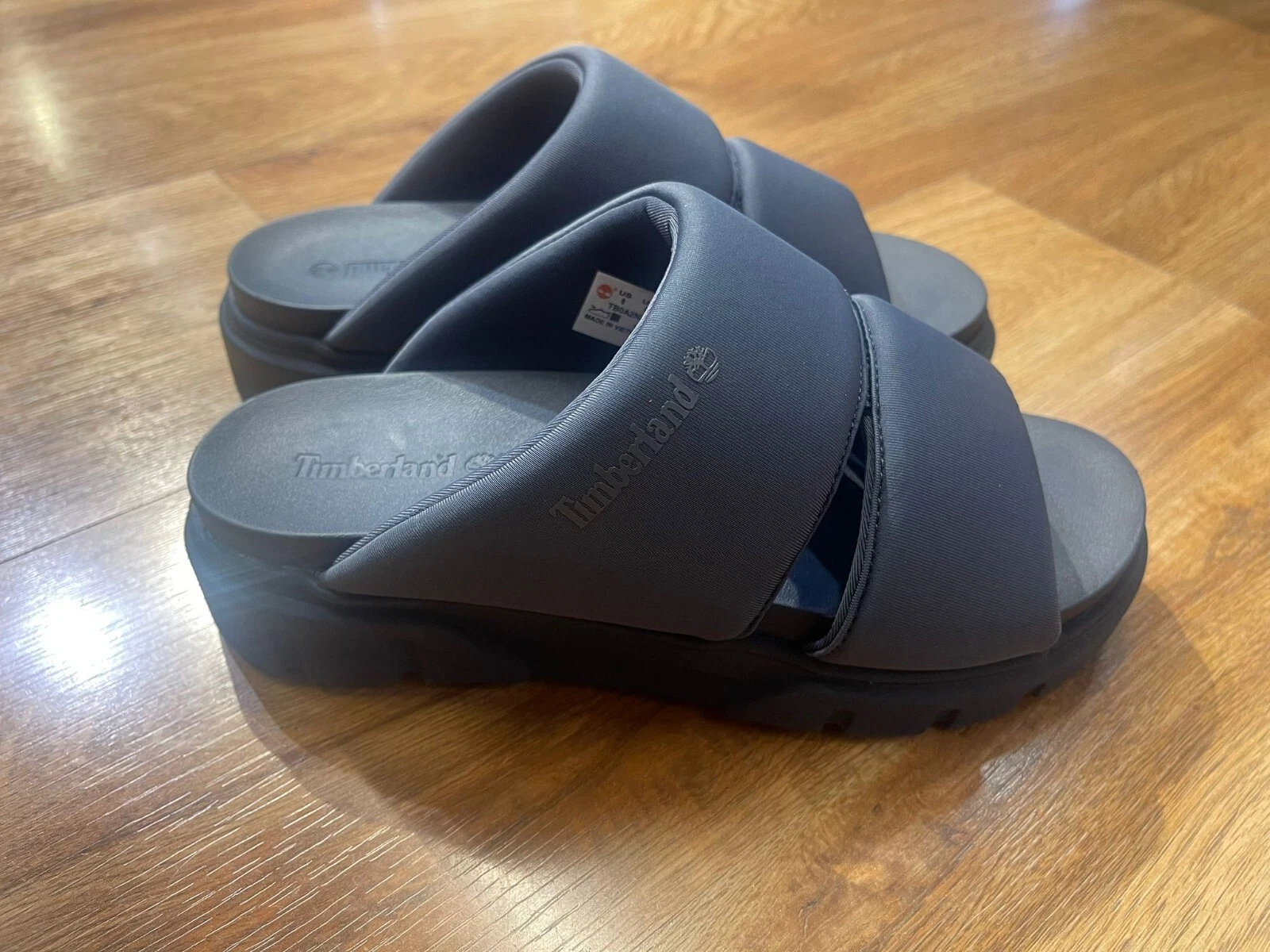 SANDALO DA DONNA TIMBERLAND GREYFIELD SLIDE BLU SCURO MAGLIA A2N21 EP5