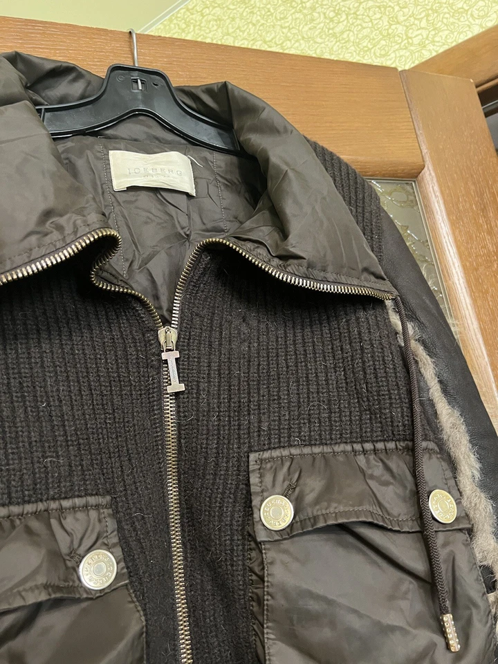 MUY RARO ABRIGO CHAQUETA ESTILO ALASKA ICEBERG GILMAR AÑOS 90 HECHO EN ITALIA VANGUARDIA Foto 4 de 4