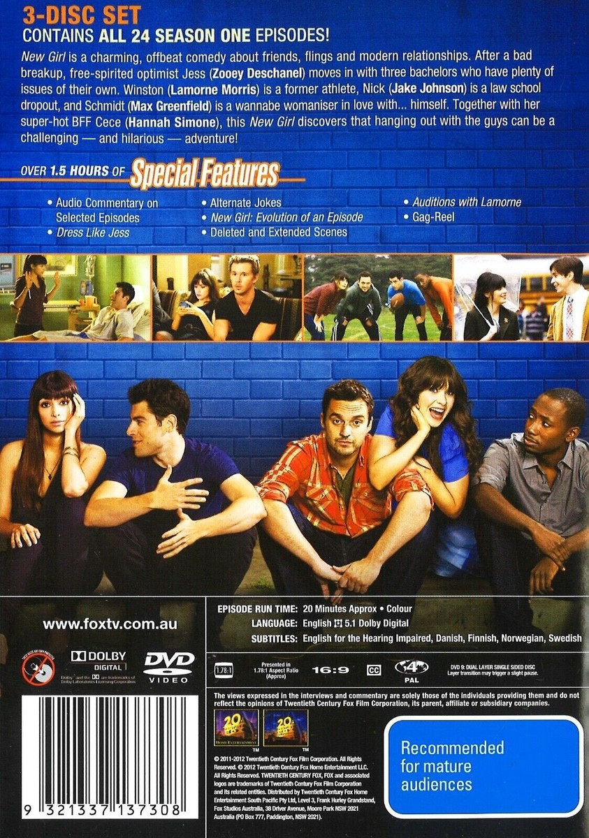 New Girl Season (DVD, 2011) for sale online Australia