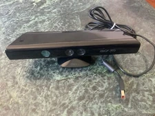 Microsoft 1414 Xbox 360 Kinect Sensor Bar Only - Black - Clean - Tested - Works