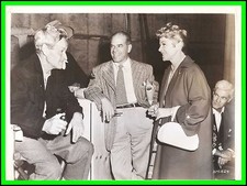 CLAIRE TREVOR, FRANK CAPRA & WILLIAM A. WELLMAN in 