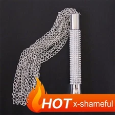 Metal Chains Whip Flogger Ass Spanking Binding Slaver Adult Game Toys