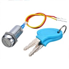 2 Draht On Off Zuendschloss Schluesselschalter Zuendschalter F&uuml;r Elektroroller