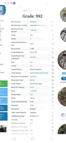 Orologio da taschino 1916 Hamilton Antico Piastra Oro Laminato 10k 992 Railroad 21J - Foto 8 di 9