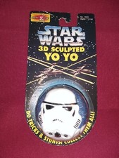 VINTAGE STAR WARS STORM TROOPER 3D SCULPTED YO YO