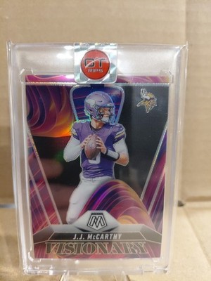 2025 Mosiac JJ McCarthy Visionary SSP Case Hit ( Color Match)