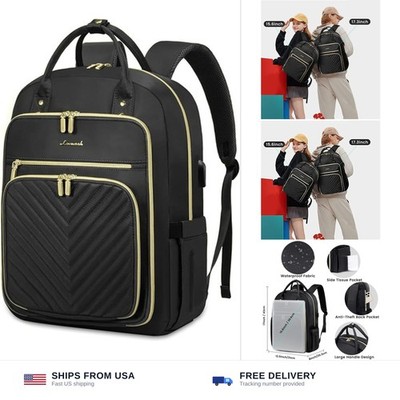LOVEVOOK Laptop Backpack Women Teacher Backpack,15.6 Inch Laptop Bag with USB...