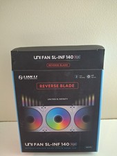 Lian Li Uni Fan Sl-infinity 140mm Reverse Blade-single Pack-argb Fan-daisy-chain