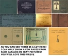 2TB 500+ ANTIQUE LAMP CATALOGS Electrical Supplies Gas Oil Light Shade Parts etc