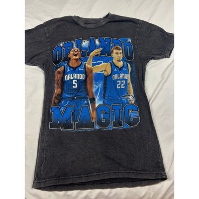 Orlando Magic Shirt Paolo Banchero Franz Wagner Stadium Essentials Grey Small