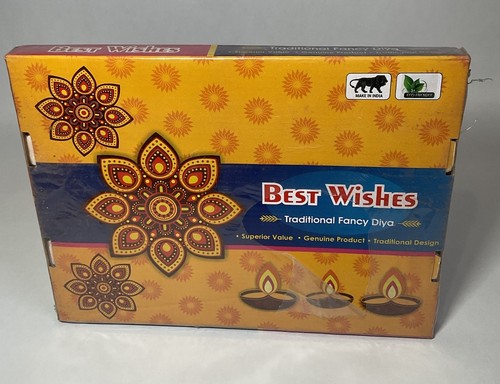 Set 12 terracotta Made In India argilla fantasia tradizionale fai da te - Foto 4 di 5