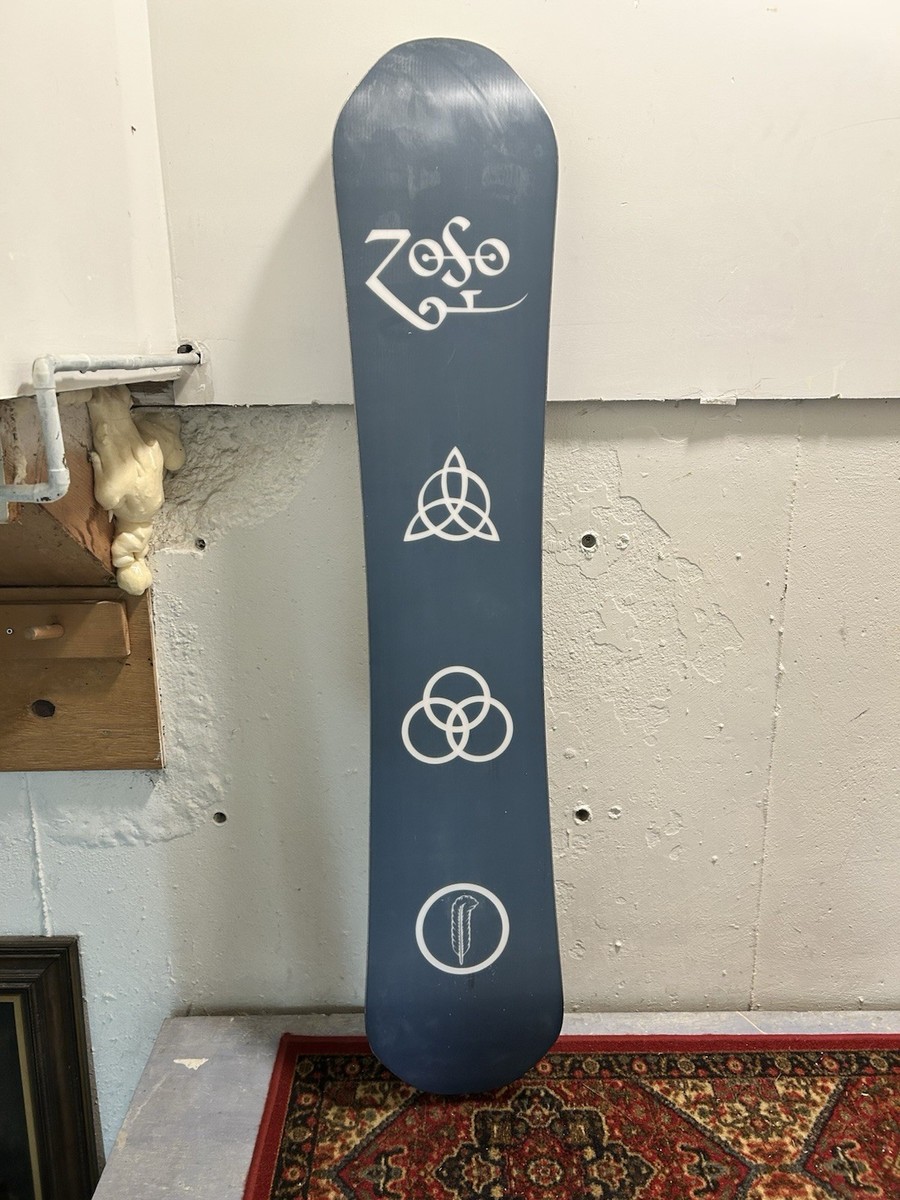 Burton Easy Livin 155 Led Zeppelin Snowboard - Vintage Rare