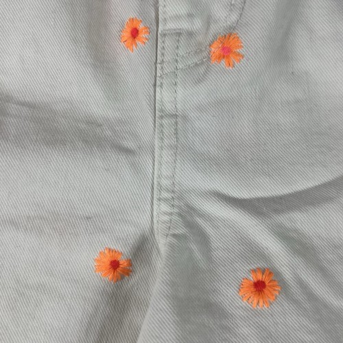 American Eagle Mom Daisy Floral Embroidered High Rise Denim Shorts Women’s 4 NWT - Picture 2 of 8