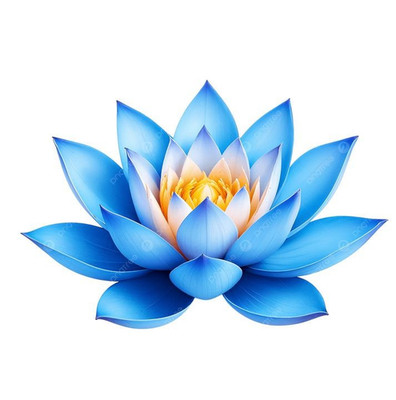 Lotusblume 14x10cm Essbar Tortenaufleger Blue Lotus Torte Tortenbild Zuckerbild
