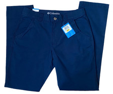 Men's Columbia Active Fit pants 36x30 Collegiate Navy Item 1920756 - NWT