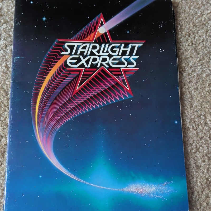 Starlight Express Broadway Souvenir Program Vintage