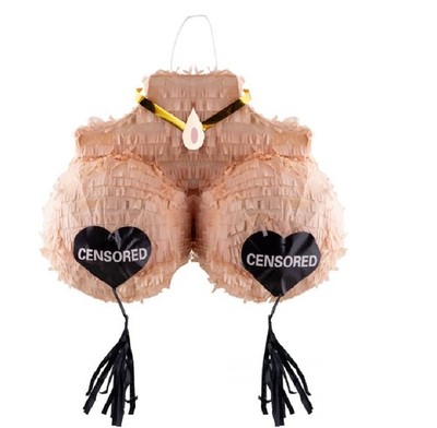Busen Pinata, Titten,, Junggesellenabschied Fun Artikel, Erwachsenenspielzeug