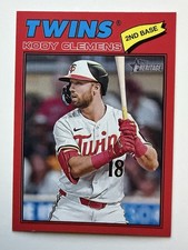 2026 Topps Heritage Red SP Parallel Card - Kody Clemens #321 Twins🎁