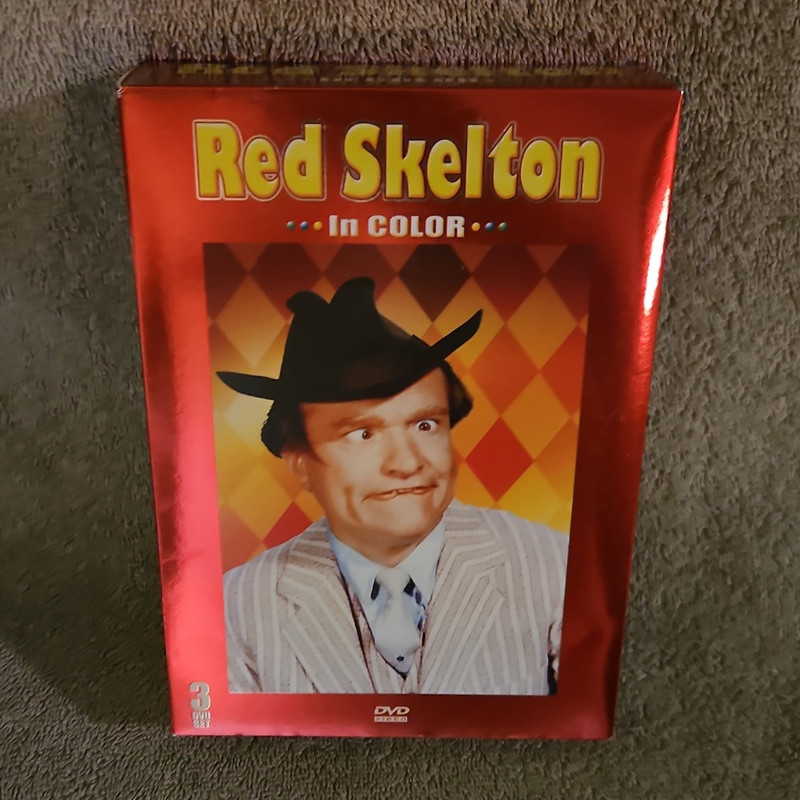 Red Skelton Red Skelton in Color DVD 3-Disc TV Comedy Series Timeless