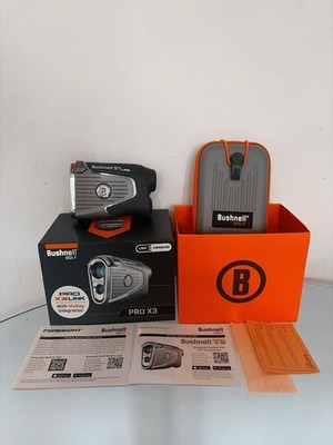 Bushnell Pro X3 Link Golf Entfernungsmesser - Brandneu mit Originalkarton + Koffer