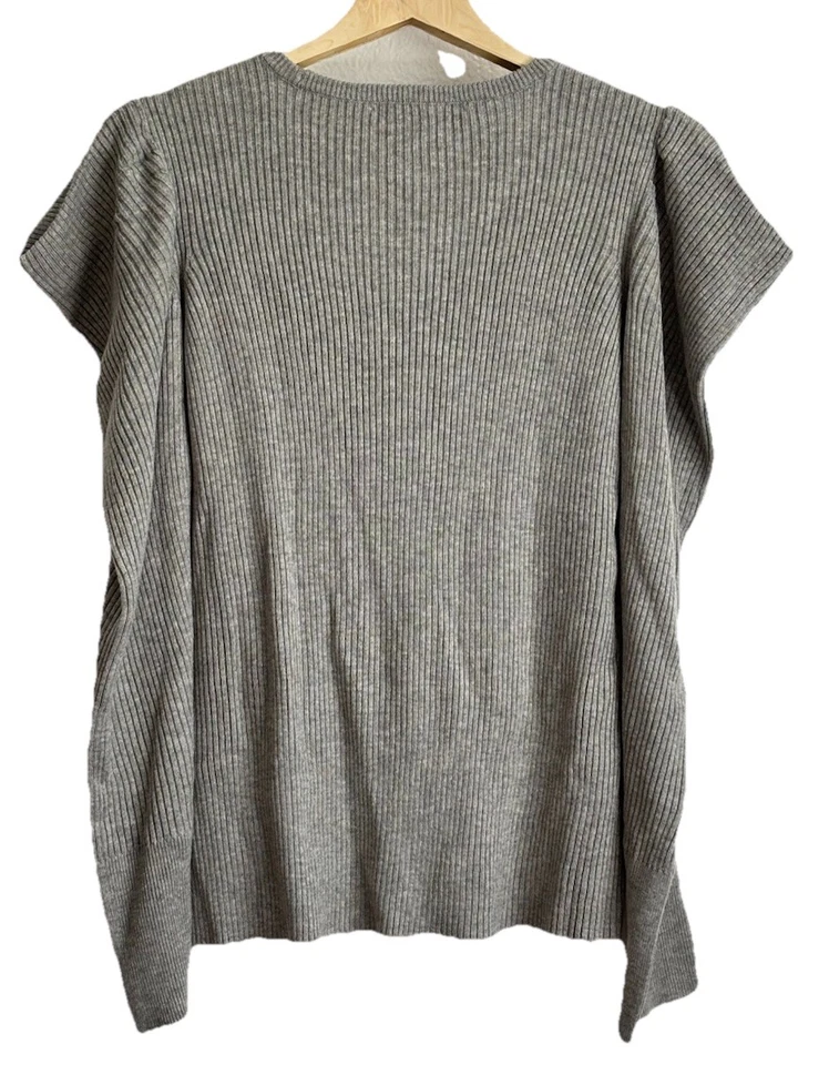 Suéter de mujer JOE'S mezcla de lana abullonada manga larga acanalado talla: L Foto 3 de 4