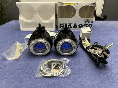 RARE PIAA 959 Ion Blue Projector Fog Lights 90s JDM Eleanor