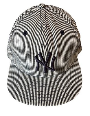 New Era 59fifty NY Yankees Mr October Reggie Jackson 44 Hat 7 5/8 Pinstriped 