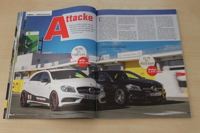 Auto Bild Sportscars 09/2014 Mercedes A 45 AMG Brabus B45 mit 400PS besser als..
