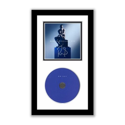 Robbie Williams Autographed Signed Framed CD XXV ACOA