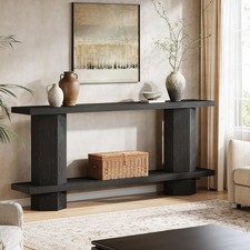 71" Wooden Console Table for Living Rooms
