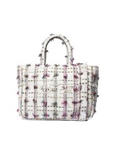 Borsa a Mano Donna Fast Marc Ellis - Poliestere con Pompon e Perline