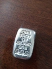 1 oz silver bar Atlantis Mint