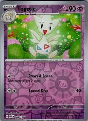 Togetic 084/197 Obsidian Flames Reverse Holo