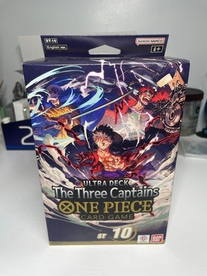 One Piece TCG ST-10 Ultra Deck Three Captains Sealed English Bandai Namco | eBay One Piece TCG ST-10 Ultra Deck Three Captains Sealed English Bandai Namco | eBay