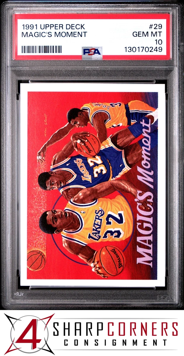 Magic Johnson Professional Sports Authenticator (PSA) Basketball