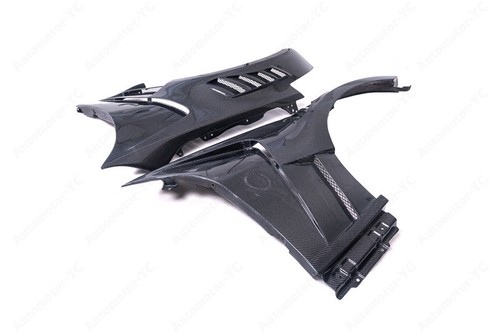 CARBON YC-2 Style Front Fender Vented Flare Pair Fit For 02-08 Nissan 350Z Z33 - Picture 5 of 16