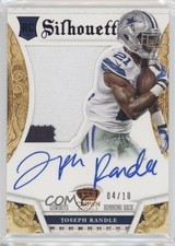 2013 Panini Crown Royale Silhouettes Purple 4/10 Joseph Randle #215 Auto 1l2