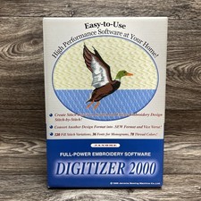 Janome Customizer 2000 Customizing Software Embroidery Quilting - No Dongle