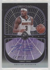 2019-20 Panini Obsidian Galaxy Electric Etch Purple 5/75 Torrey Craig Auto 6o3